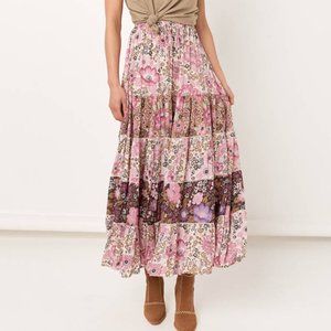 Desert Daisy Maxi Skirt